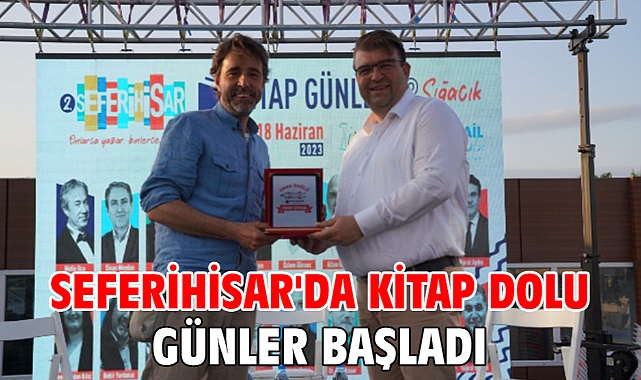 Seferihisar'da kitap dolu günler başladı