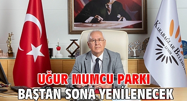 Uğur Mumcu Parkı baştan sona yenilenecek