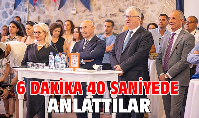 6 dakika 40 saniyede anlattılar
