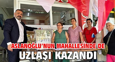 Aslanoğlu’nun Mahallesinde De Uzlaşı Kazandı