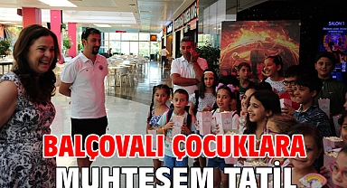 Balçovalı Çocuklara Muhteşem Tatil