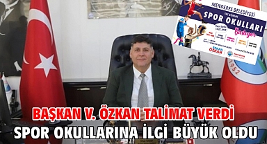 Başkan V. Özkan Talimat Verdi Spor Okullarına İlgi Büyük Oldu