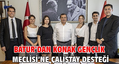 Batur’dan Konak Gençlik Meclisi’ne çalıştay desteği