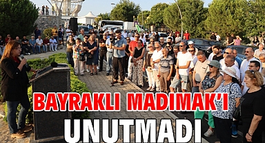 Bayraklı Madımak’ı unutmadı!