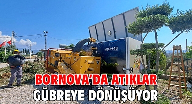 Bornova’da atıklar gübreye dönüşüyor