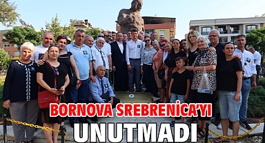 Bornova Srebrenica’yı unutmadı