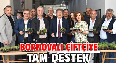 Bornovalı çiftçiye tam destek