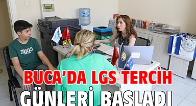 Buca’da LGS Tercih Günleri başladı