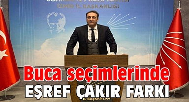 Buca seçimlerinde Eşref Çakır farkı