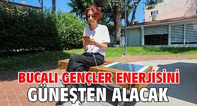 Bucalı gençler enerjisini güneşten alacak