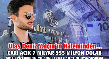 Cari Açık 7 Milyar 933 Milyon Dolar Gıda Krizi Kapıda, Yıl Sonu Ekmek 10 TL Olursa Şaşırma...