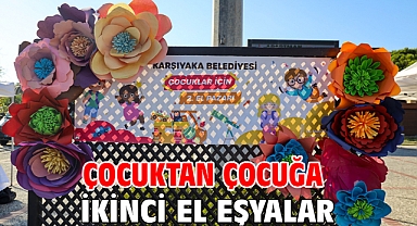 Çocuktan çocuğa ikinci el eşyalar
