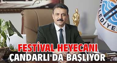 Festival heyecanı Çandarlı'da başlıyor