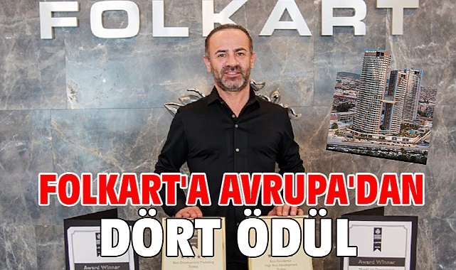 Folkart'a Avrupa'dan dört ödül