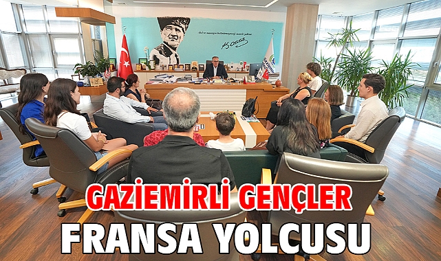 Gaziemirli gençler Fransa yolcusu