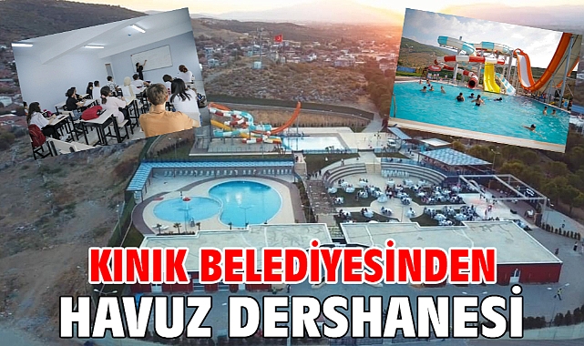 Kınık Belediyesinden Havuz Dershanesi