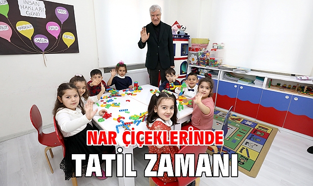 Nar çiçeklerinde tatil zamanı