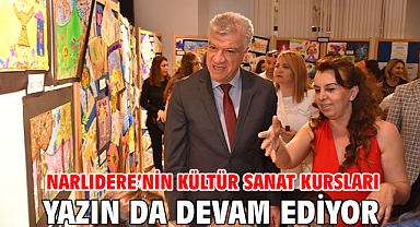 Narlıdere’nin Kültür Sanat Kursları Yazın Da Devam Ediyor