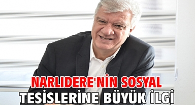 Narlıdere'nin sosyal tesislerine büyük ilgi