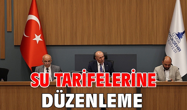 Su tarifelerine düzenleme