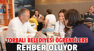 Torbalı Belediyesi öğrencilere rehber oluyor