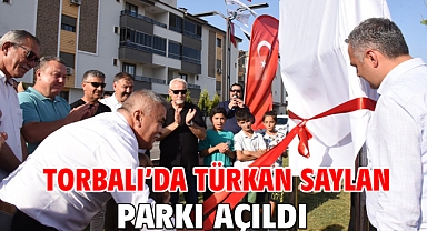 Torbalı’da Türkan Saylan Parkı açıldı