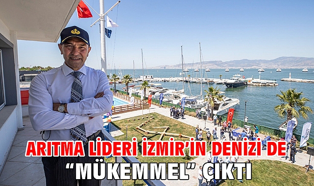 Arıtma lideri İzmir’in denizi de “mükemmel” çıktı