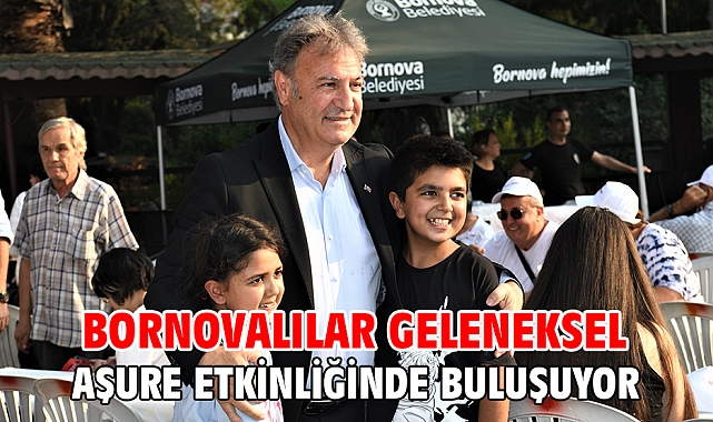 Bornovalılar geleneksel aşure etkinliğinde buluşuyor
