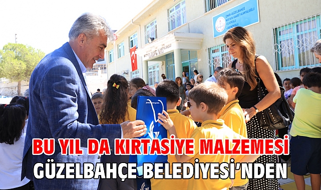 Bu Yıl da Kırtasiye Malzemesi Güzelbahçe Belediyesi’nden