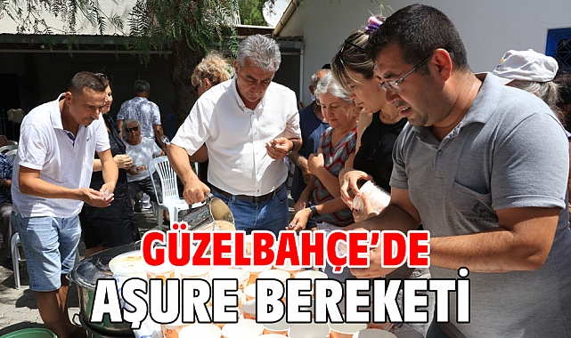 Güzelbahçe’de Aşure bereketi