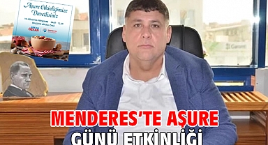 Menderes’te Aşure Günü Etkinliği