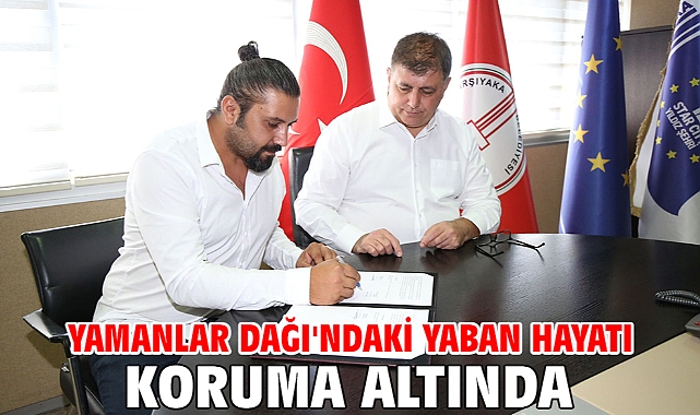 Yamanlar Dağı'ndaki yaban hayatı koruma altında!