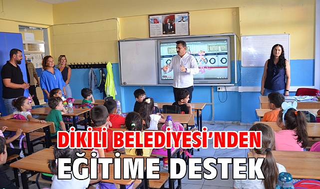 Dikili Belediyesi’nden Eğitime Destek