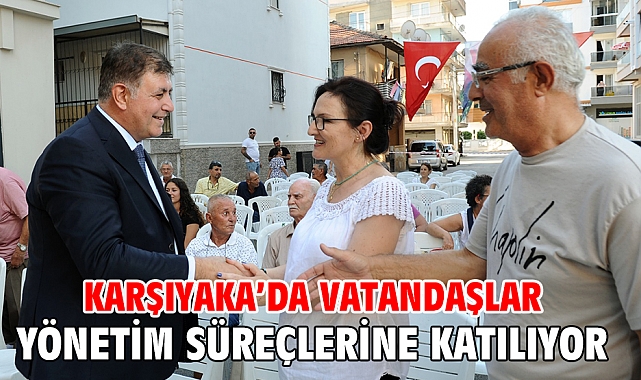 Karşıyaka’da vatandaşlar yönetim süreçlerine katılıyor