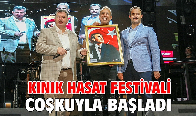 Kınık Hasat Festivali coşkuyla başladı