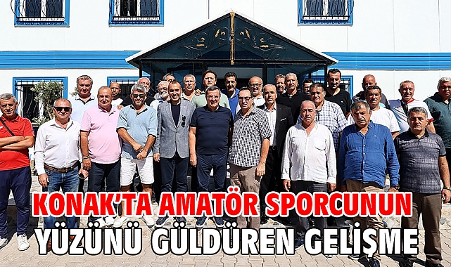 Konak'ta amatör sporcunun yüzünü güldüren gelişme