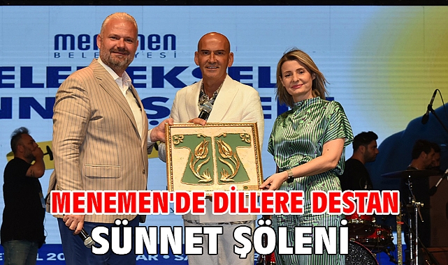 Menemen'de Dillere Destan Sünnet Şöleni