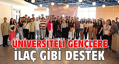Üniversiteli Gençlere İlaç gibi destek 