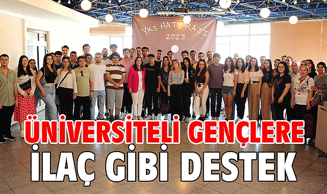 Üniversiteli Gençlere İlaç gibi destek