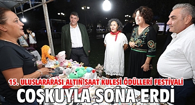 15. Uluslararası Altın Saat Kulesi Ödülleri Festivali Coşkuyla Sona Erdi