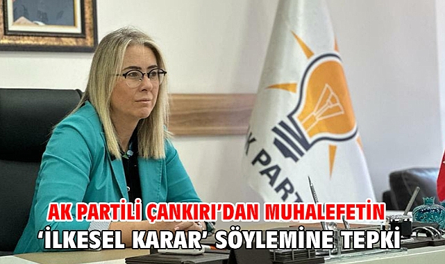 AK Partili Çankırı'dan Muhalefetin 'ilkesel karar' Söylemine Tepki