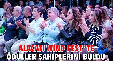 Alaçatı Wind Fest’’te ödüller sahiplerini buldu