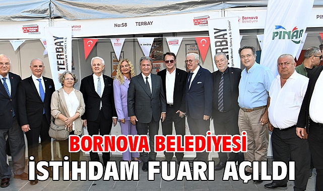 Bornova Belediyesi İstihdam Fuarı açıldı