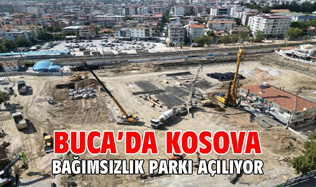 Buca’da Kosova Bağımsızlık Parkı açılıyor