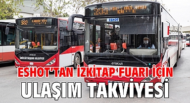 ESHOT’tan İZKİTAP Fuarı için ulaşım takviyesi