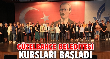 Güzelbahçe Belediyesi kursları başladı