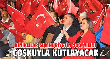 Kınıklılar Cumhuriyetin 100. Yılını Coşkuyla Kutlayacak