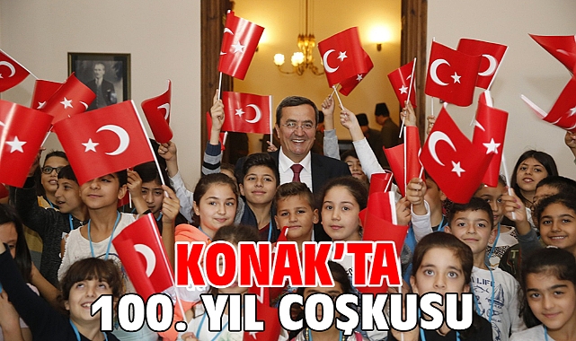 Konak’ta 100. yıl coşkusu