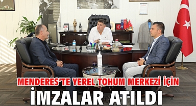 Menderes’te Yerel Tohum Merkezi İçin İmzalar Atıldı