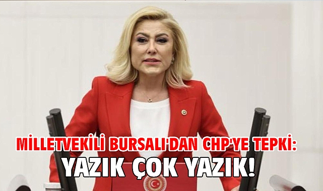 Milletvekili Bursalı'dan CHP'ye tepki: Yazık çok yazık!